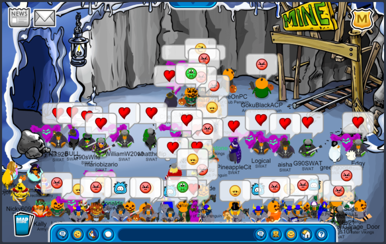 Legends  SWAT Army Of Club Penguin